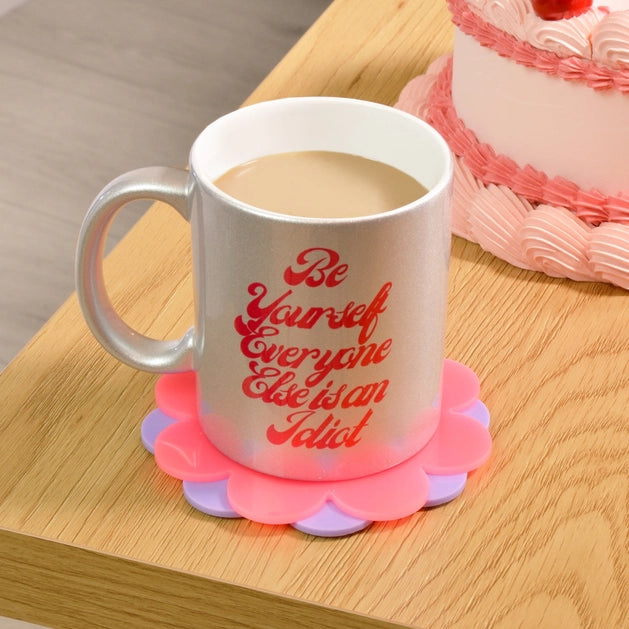 Flower Coasters 4 stk