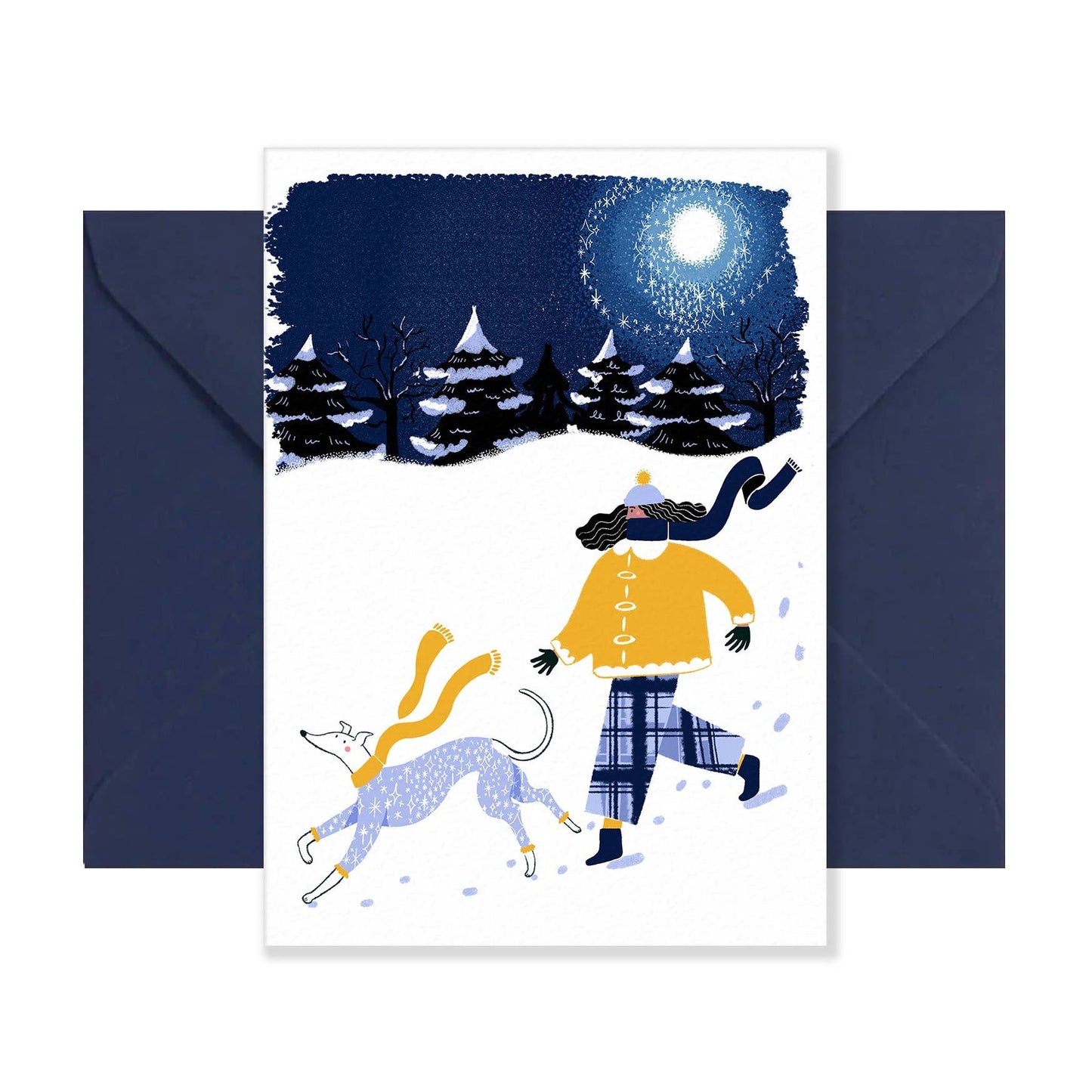 Winter Walks - Mynde Julekort