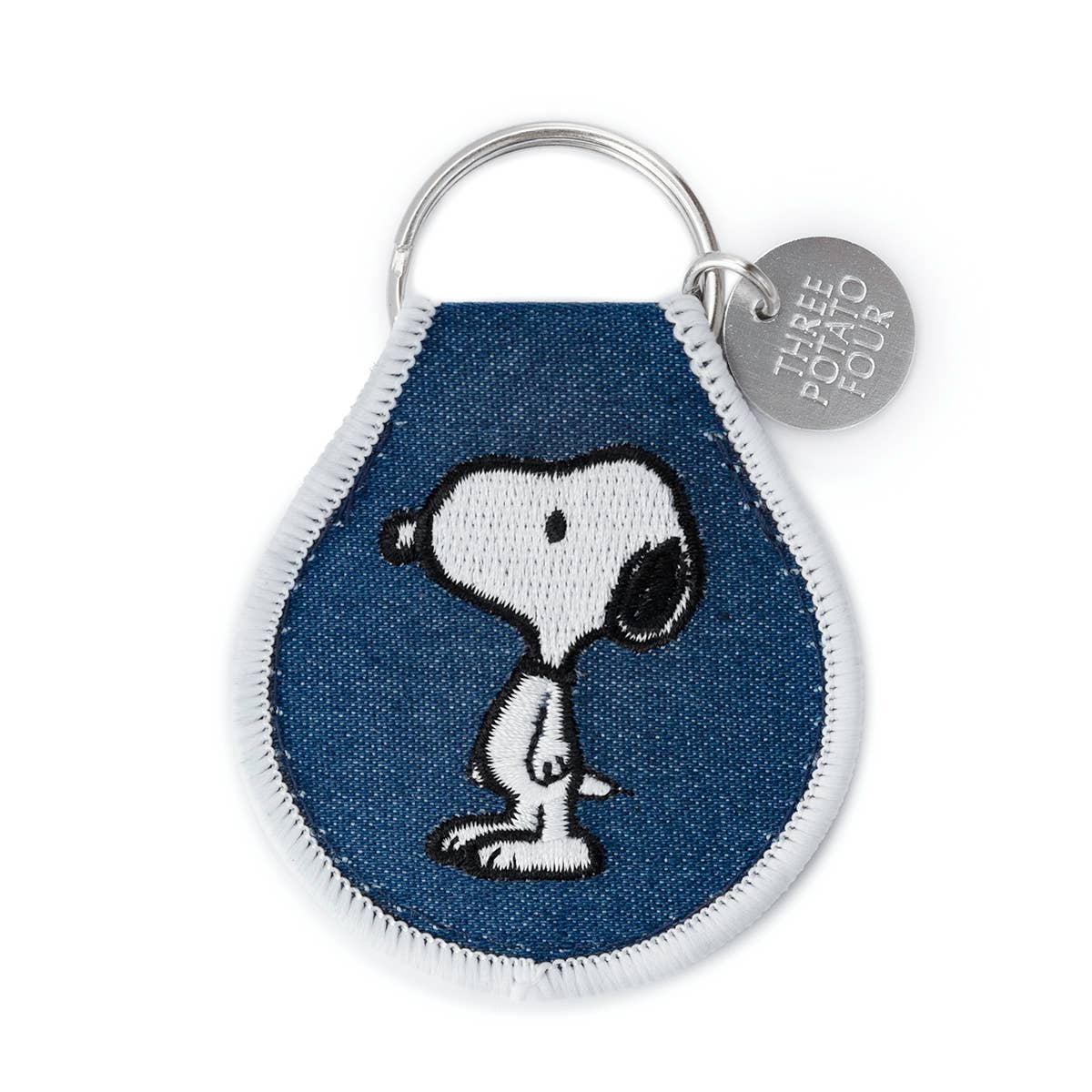 Snoopy Classic - Brodert Nøkkelring