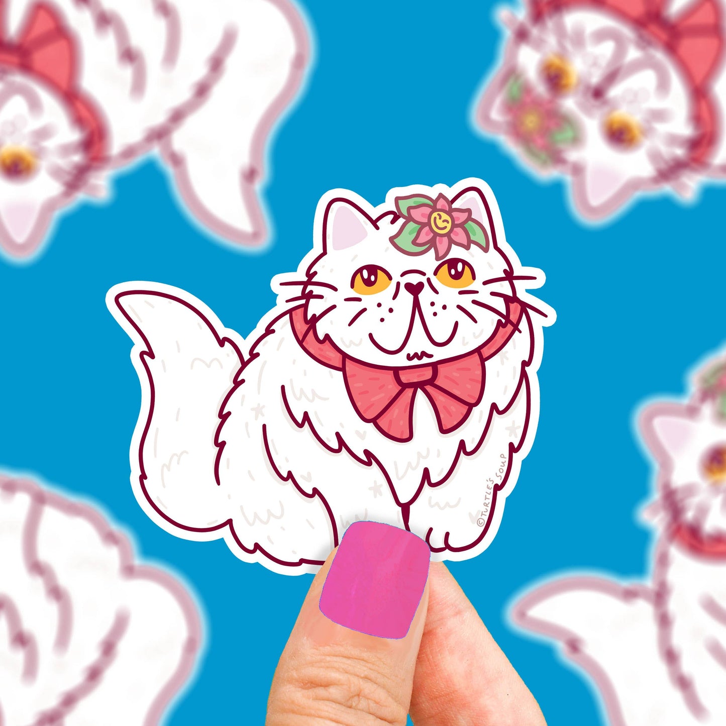 Persian Cat- Klistremerke