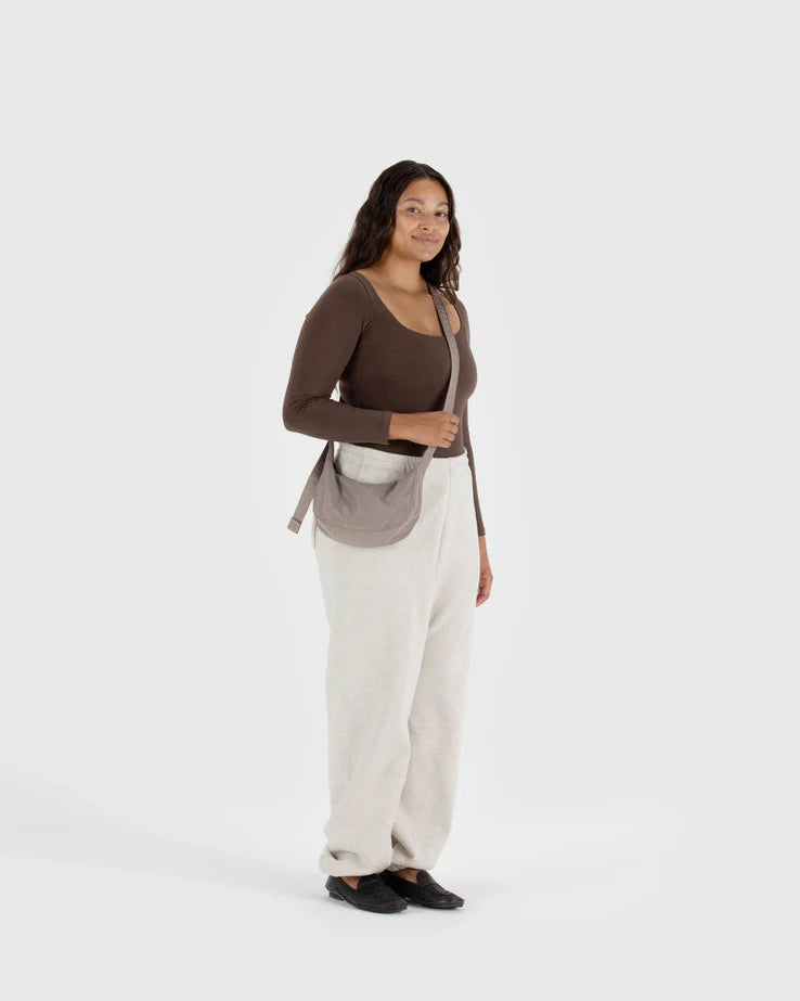 BAGGU Small Crescent Bag - Dove