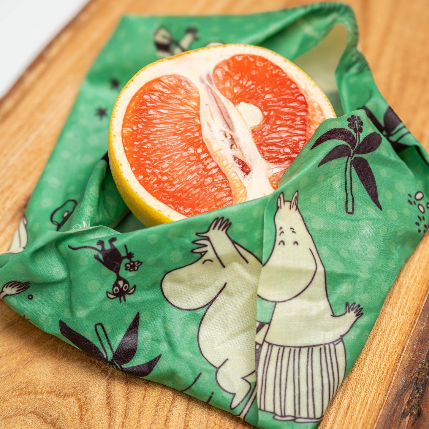 Mummitrollet - Beeswax Wrap "Tending the Earth" - Sett med 3 stk