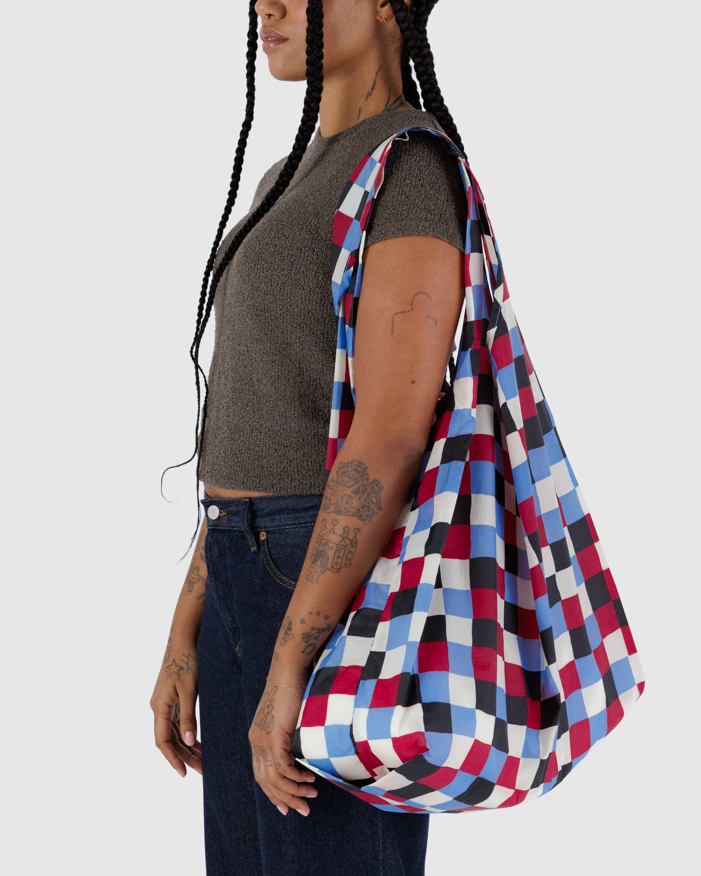 Big BAGGU Painted Check