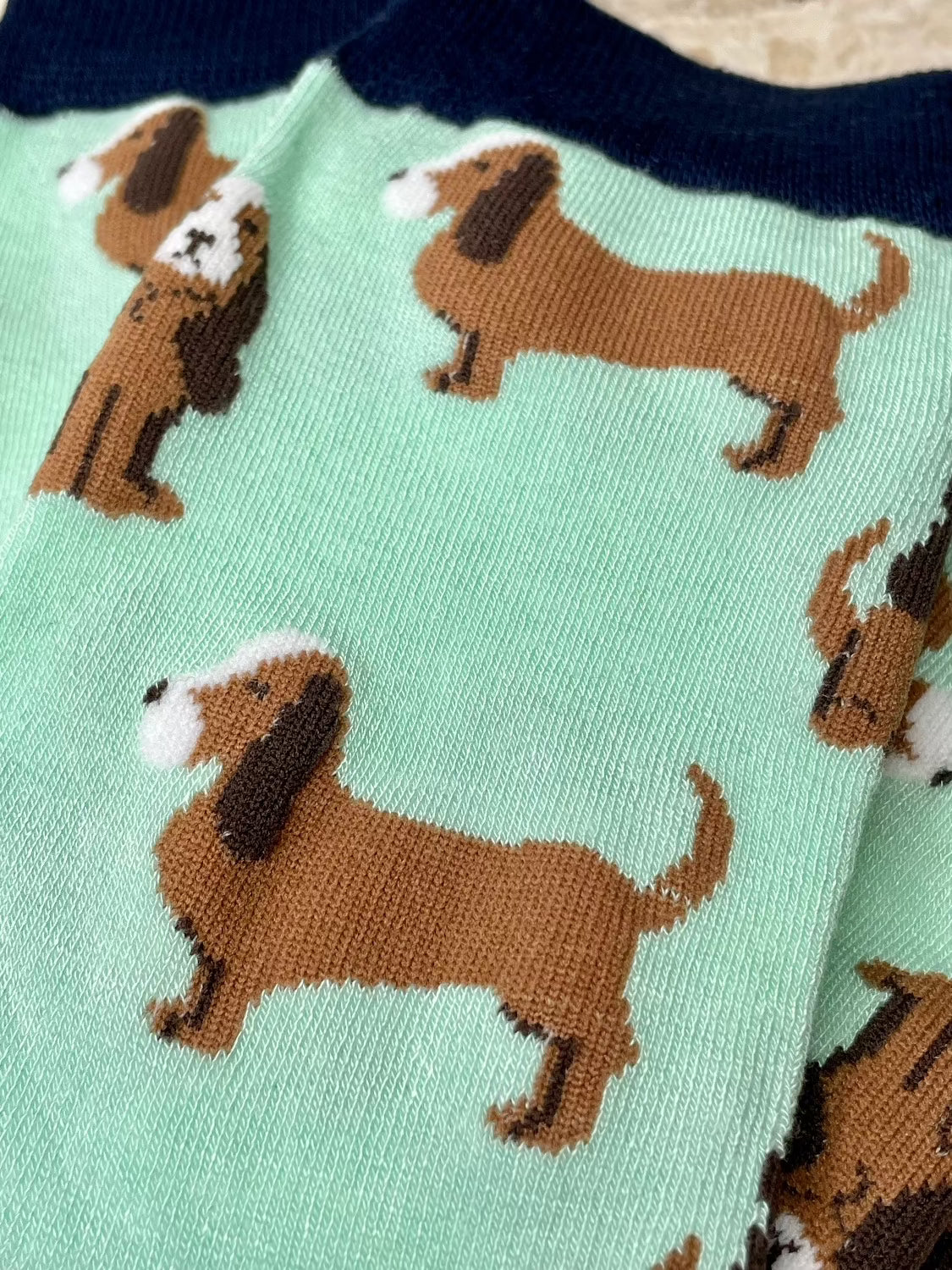 Bambussokker Basset Mint Str. 39-42