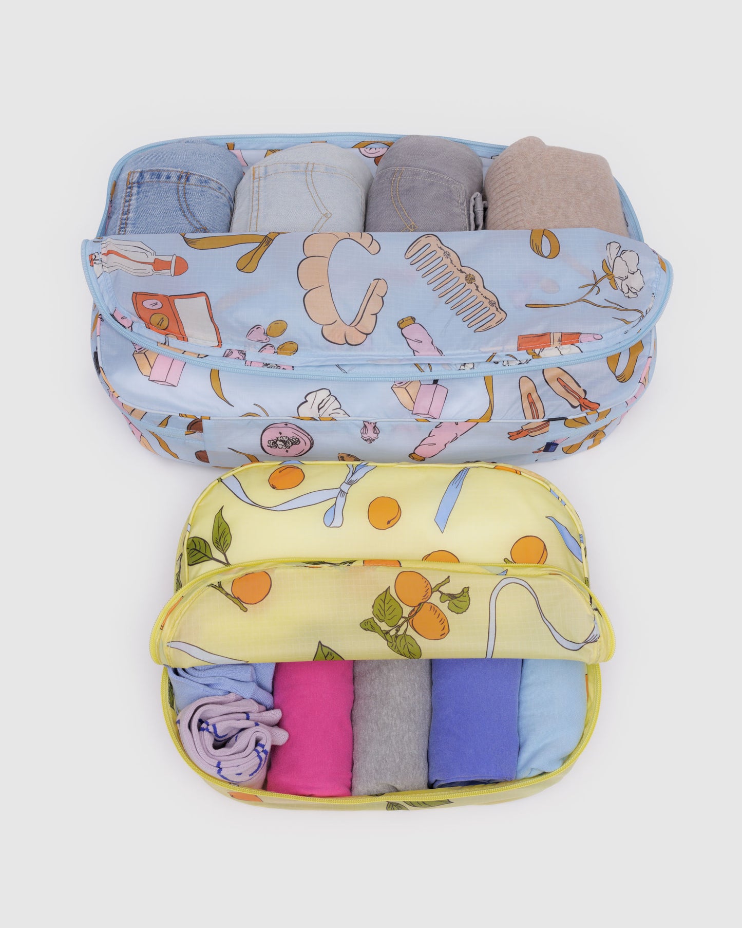 BAGGU Large Packing Cube Set - Get Ready With Me