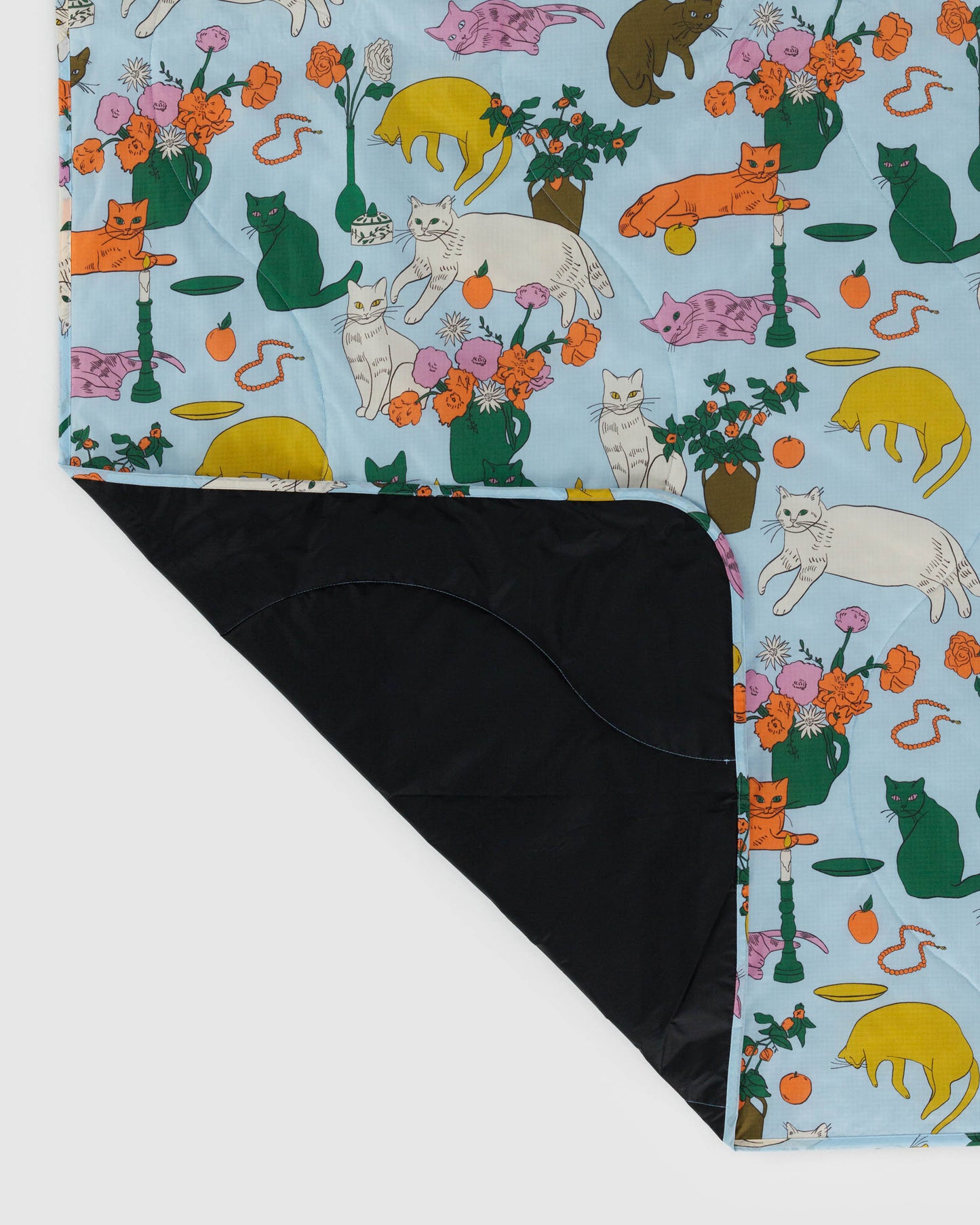 BAGGU Piknik-teppe og Handlenett Bundle - Cats