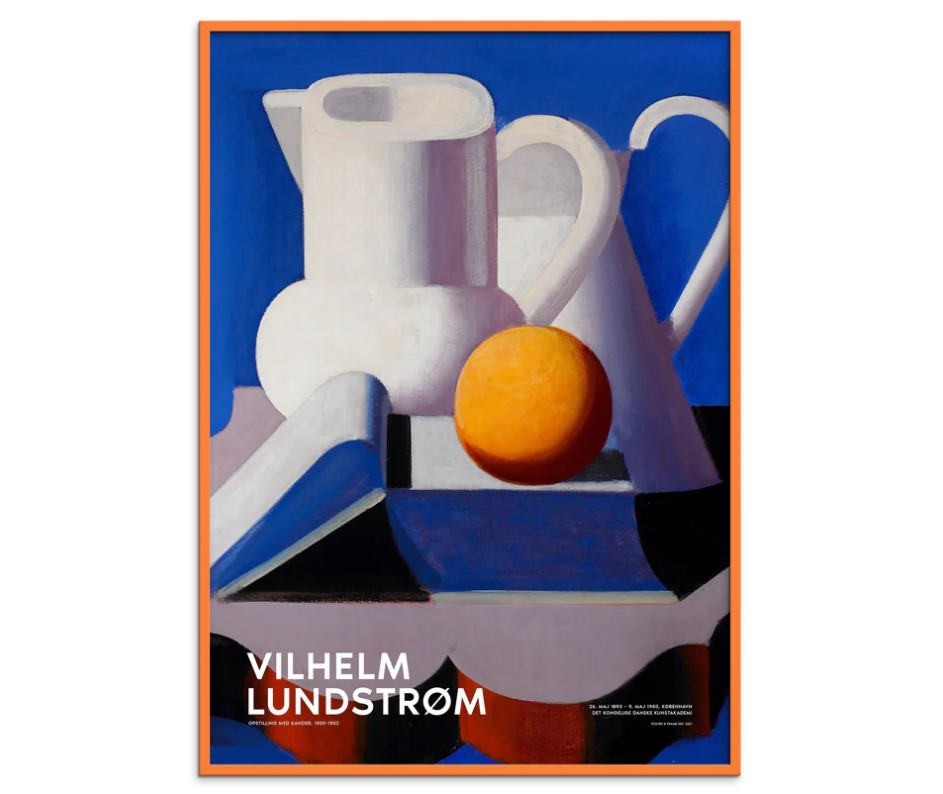 Opstilling med Kander 30 x 40 cm Innrammet