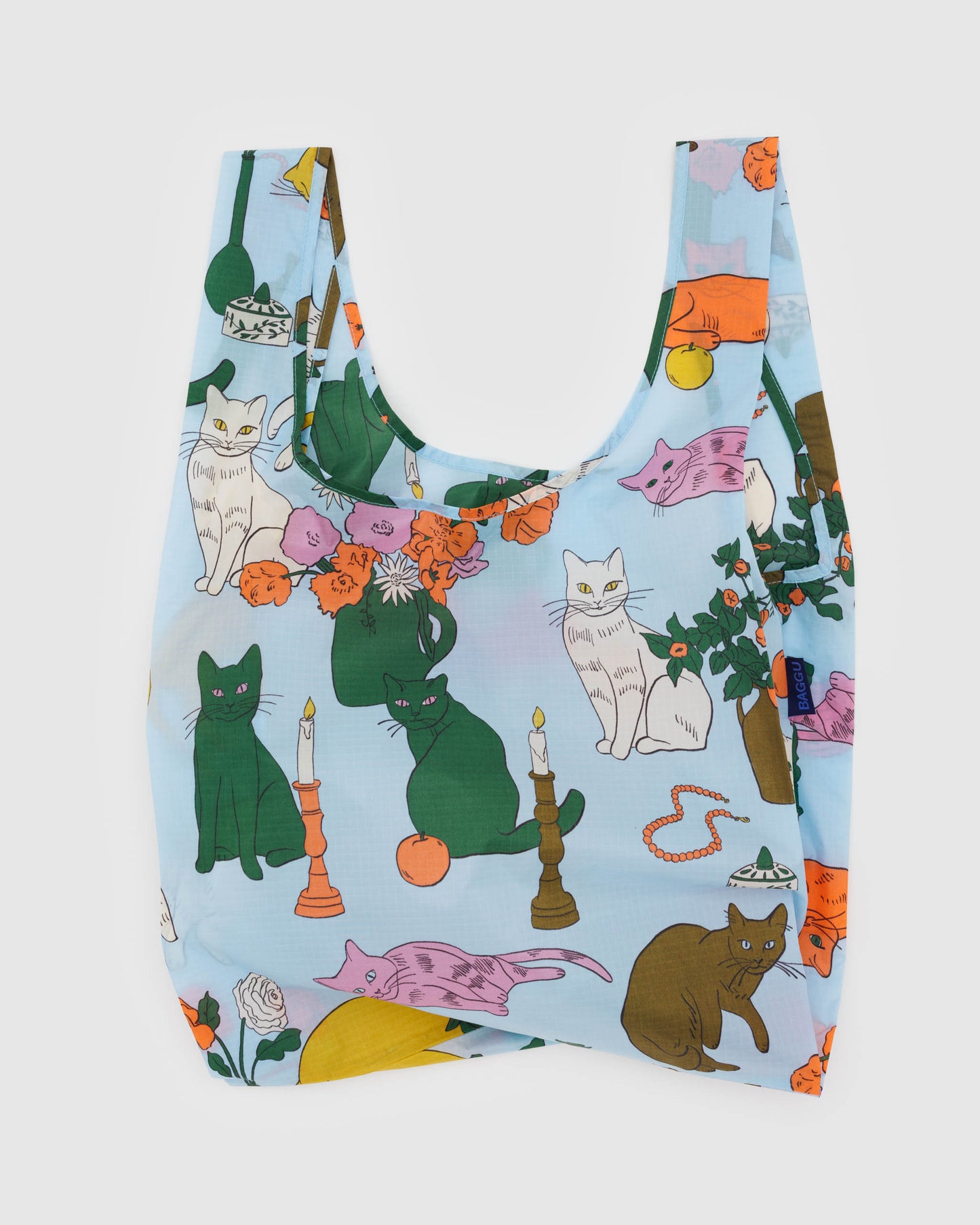BAGGU Piknik-teppe og Handlenett Bundle - Cats
