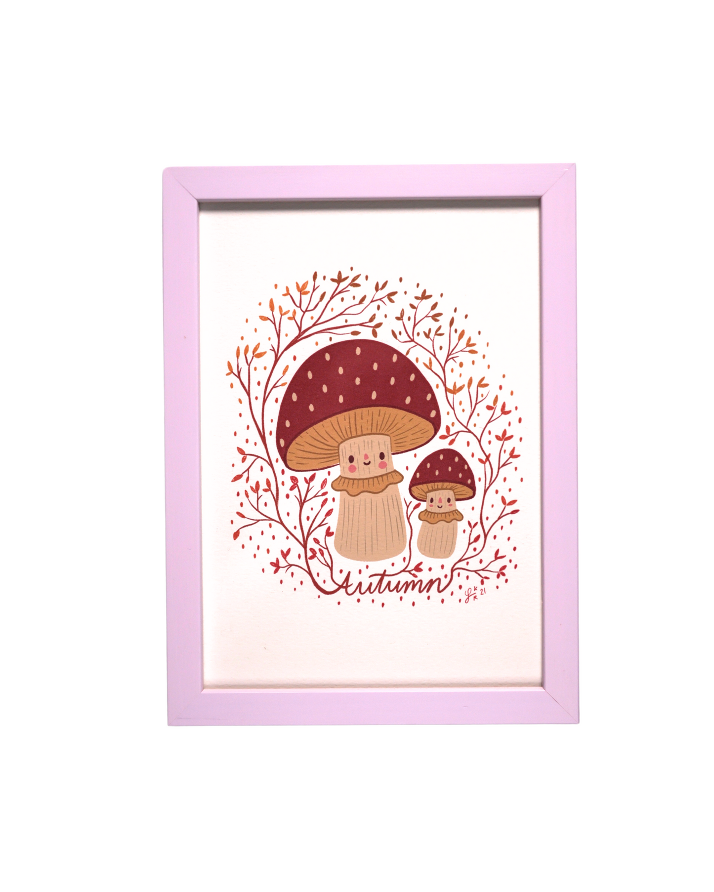 Innrammet print A5 - Autumn
