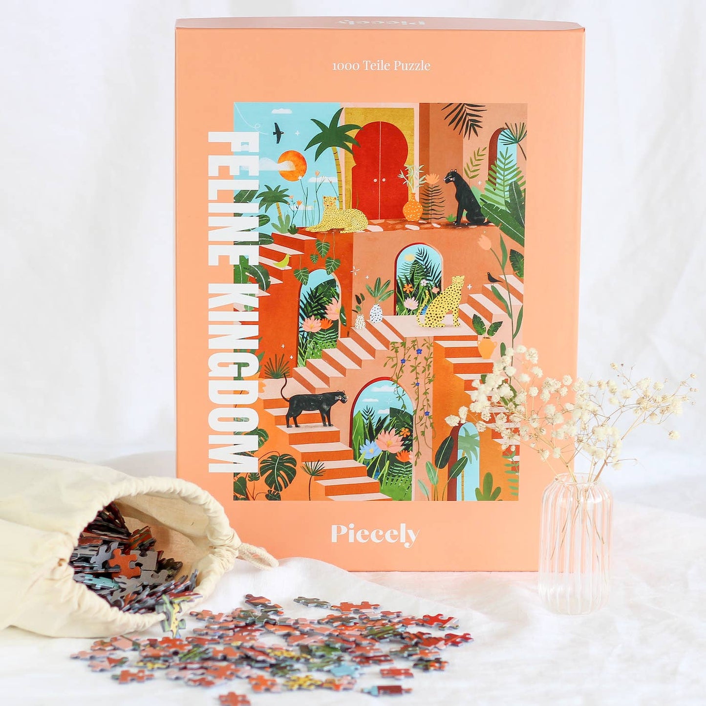 Feline Kingdom Puslespill 1000 brikker