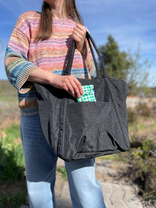 BAGGU - BAGGU Cloud Bag - Black - COLORPOP