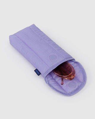 BAGGU - BAGGU Puffy Glasses Sleeve - Wisteria - COLORPOP