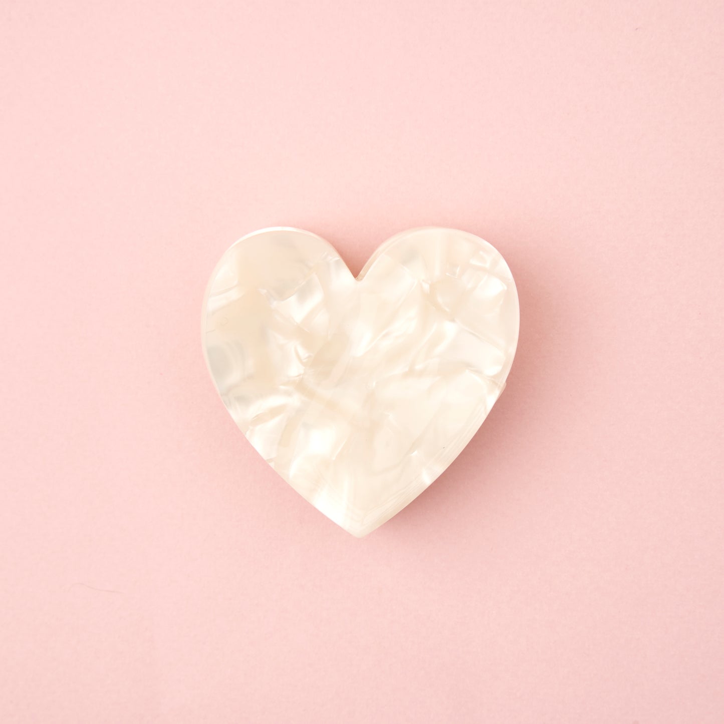 WHITE HEART Hårklype