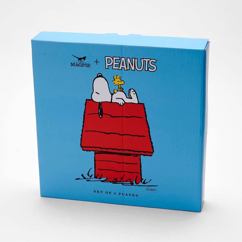 Peanuts Sett med 2 Tallerkener