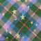 green star plaid