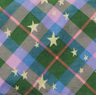 green star plaid