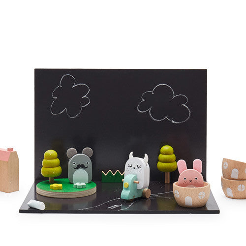 Lekesett - Wooden Ricetown (19 brikker)