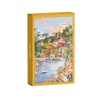 Piecely Puzzles - Lake Como Puslespill 99 brikker - COLORPOP