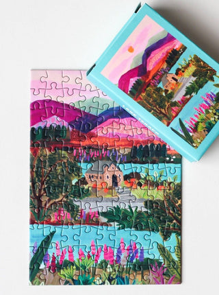 Piecely Puzzles - Lake Tekapo Puslespill 99 brikker - COLORPOP