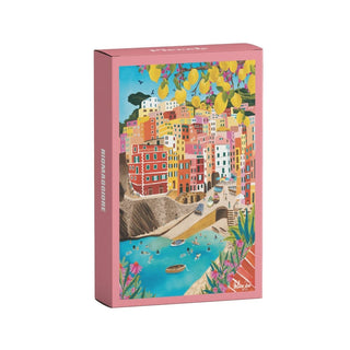 Piecely Puzzles - Riomaggiore Puslespill 99 brikker - COLORPOP