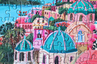Piecely Puzzles - Santorini Sun Puslespill 99 brikker - COLORPOP