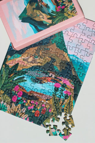 Piecely Puzzles - Snowdonia Puslespill 99 brikker - COLORPOP
