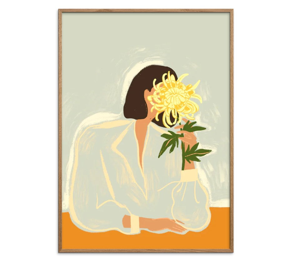 Kunstplakat - The Crysanthemum