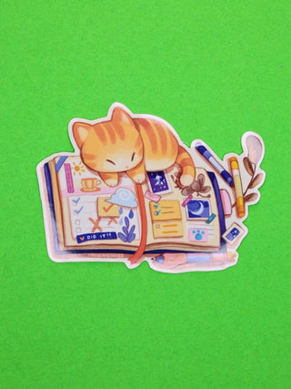 Thousand Skies - Kitten's Journal - Klistremerke (Transparent) - COLORPOP