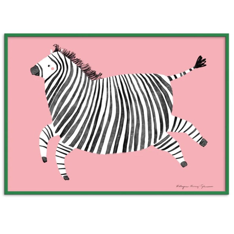 Zebra A5 - Innrammet
