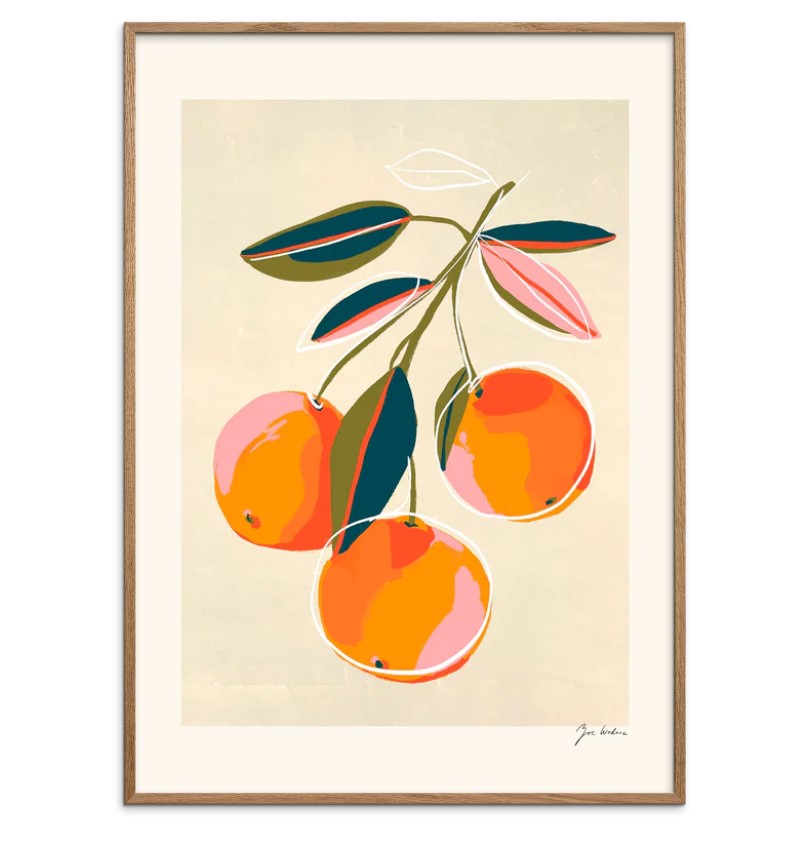 Oranges - A5 Print