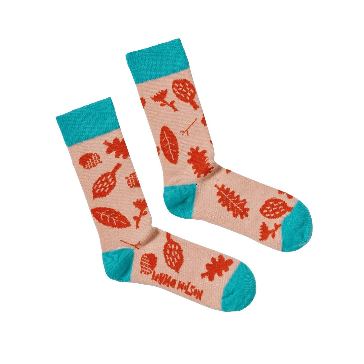Donna Wilson - Sokker Løv - Ullmiks - COLORPOP