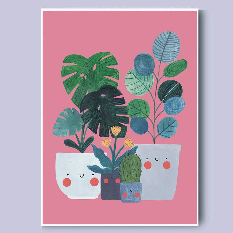 PLANTS Giclee Print A4