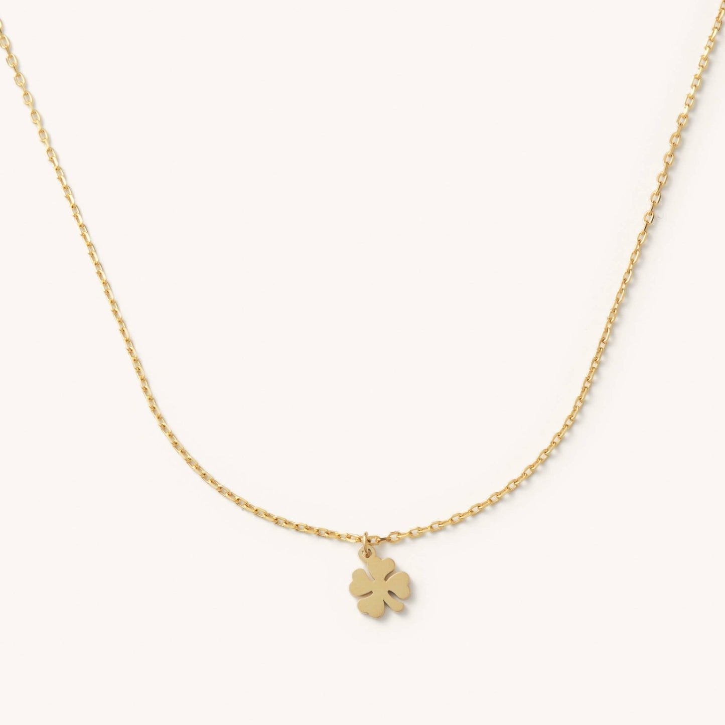 Golden Clover Necklace - Waterproof