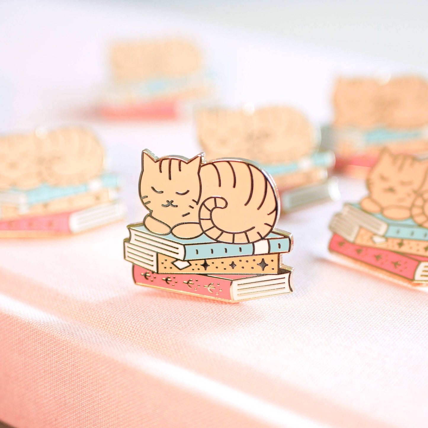 Book Kitty - Pins