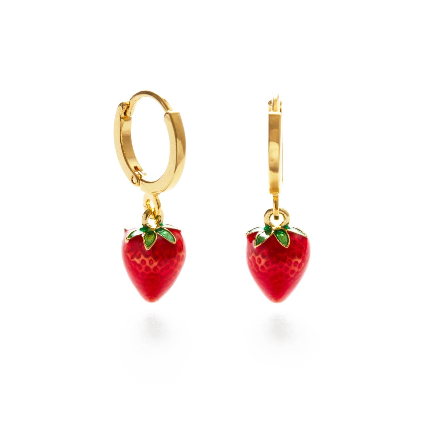Amano Studio - Strawberry Huggie Hoops - COLORPOP