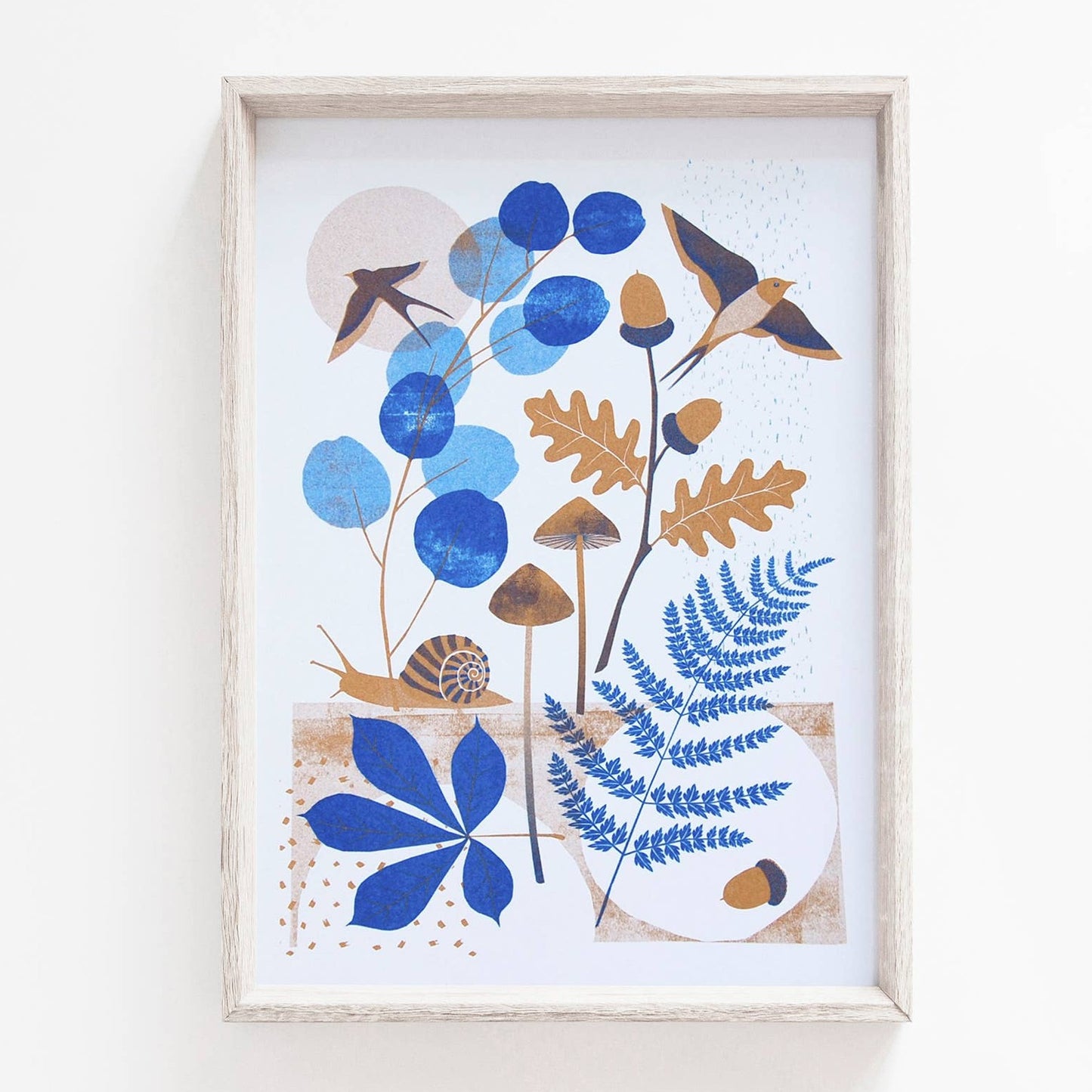 Printer Johnson - Hedgerow - A4 Risograph Print - COLORPOP