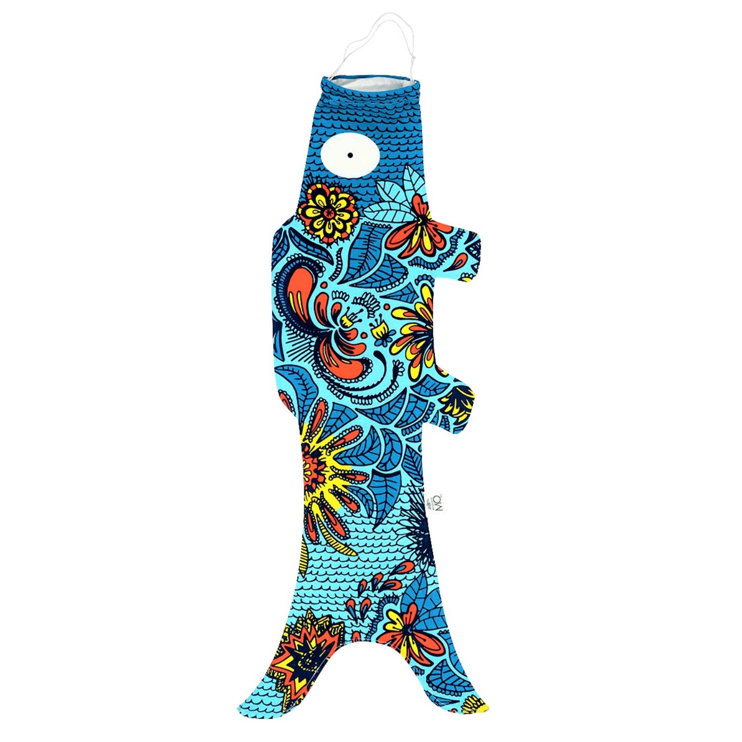 Koinobori Blue Blossom (M) - Økologisk Bomull
