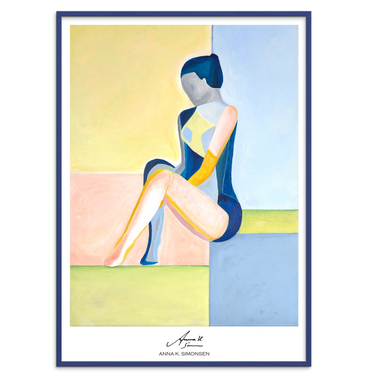 Anna K. Simonsen - Cleo A3 Innrammet