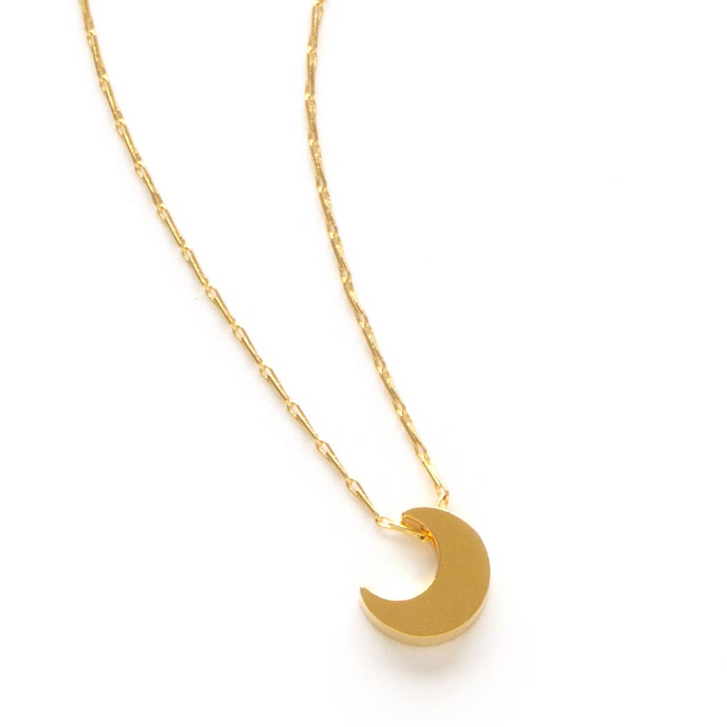 Tiny Crescent Moon - Halskjede