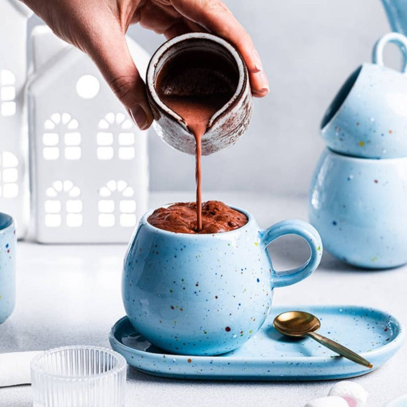 Egg Back Home - Party Ball Mug Blue 300ml - COLORPOP