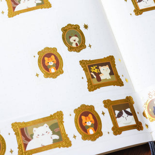 30mm Washi Tape (Gold) - Grand Meowster Gallery