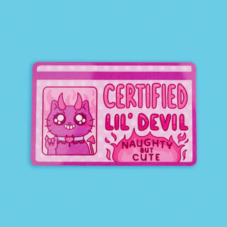 Certified Lil’ Devil Kitty - ID-kort