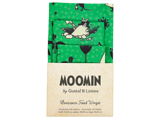 Mummitrollet - Beeswax Wrap "Tending the Earth" - Sett med 3 stk
