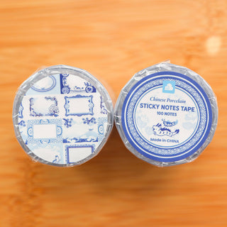 Rull med 100 Etiketter - Chinese Porcelain