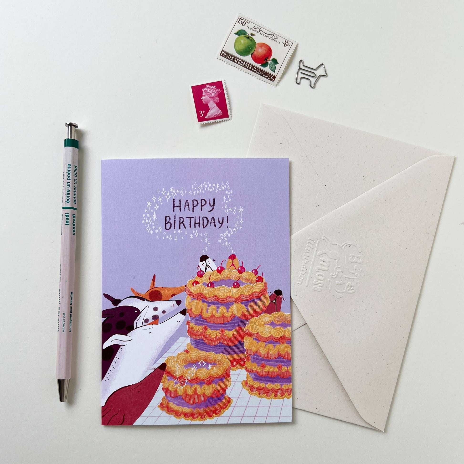 Snoot Cake - Bursdagskort