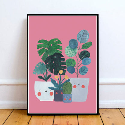 PLANTS Giclee Print A4