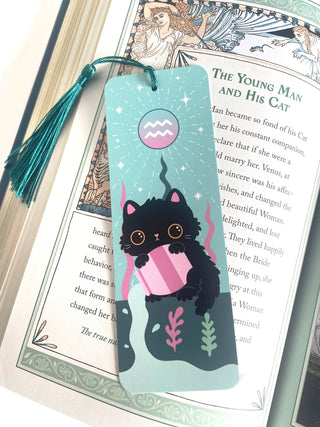 Zodiac Kitty Stjernetegn-bokmerke