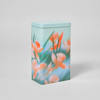 Flowers - Oppbevaringsboks med måleskje