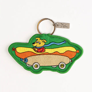 Busy Town - HOTDOG CAR Key Charm
