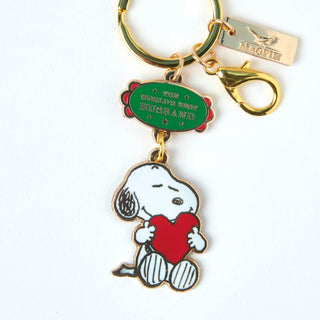 Peanuts World's Best Keyring Husband